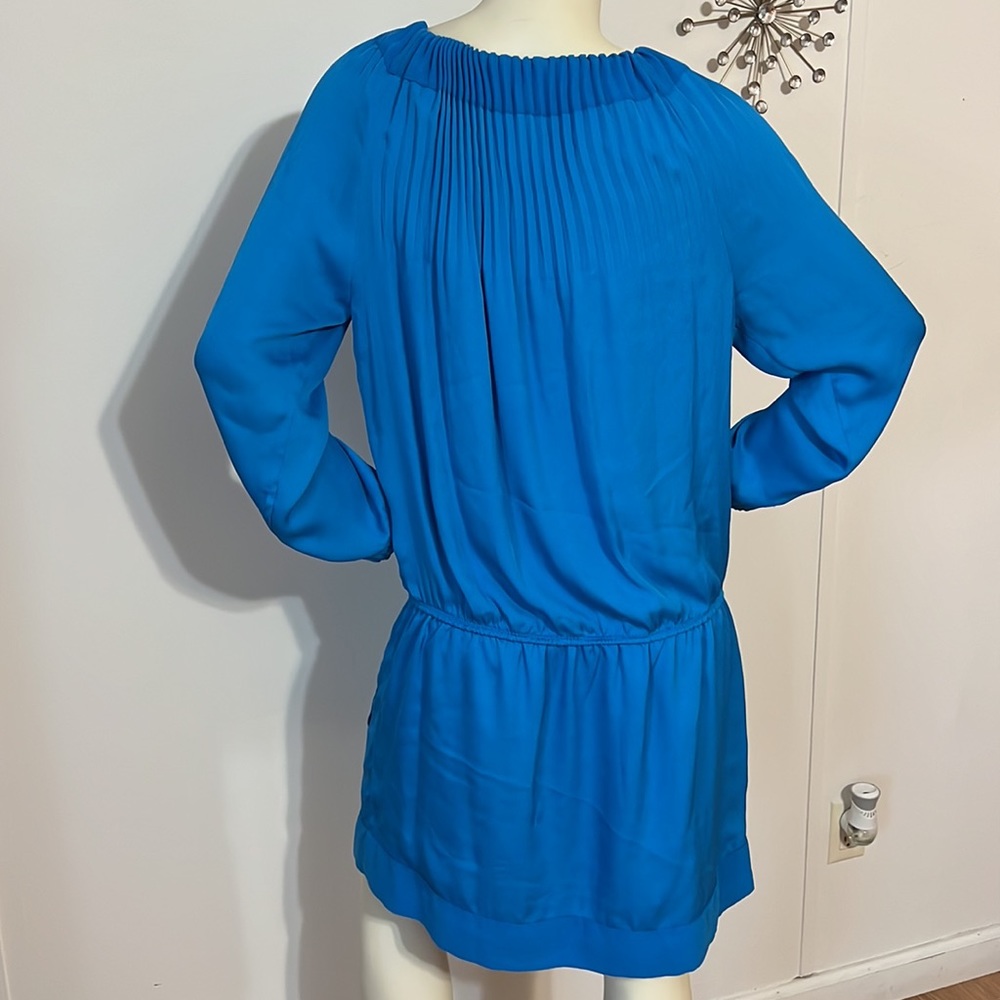 DVF DIANE VON FURSTENBERG Pleated Top Mini Dress - Picture 5 of 11